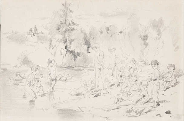 Маковский Владимир Егорович. Купающиеся дети